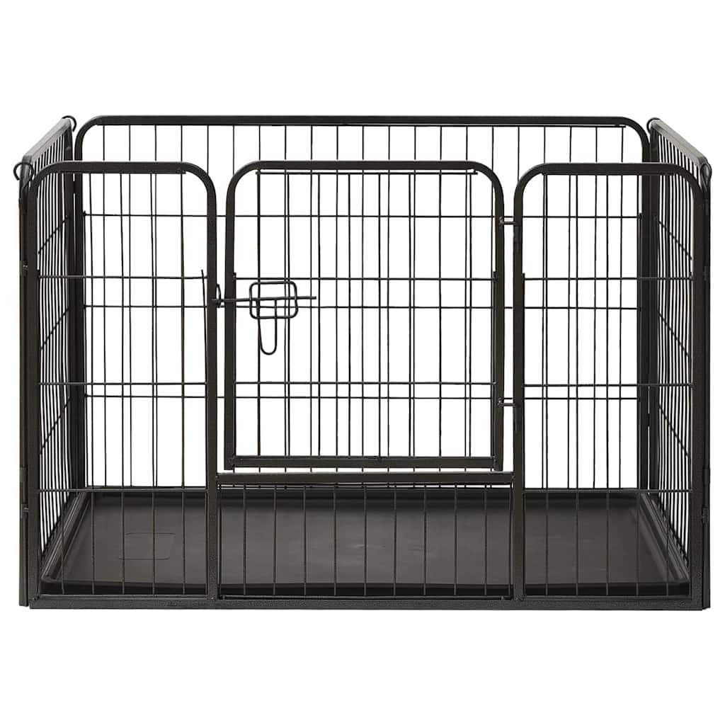 Parc pour chiots en acier 91,5 x 59 x 61 cm