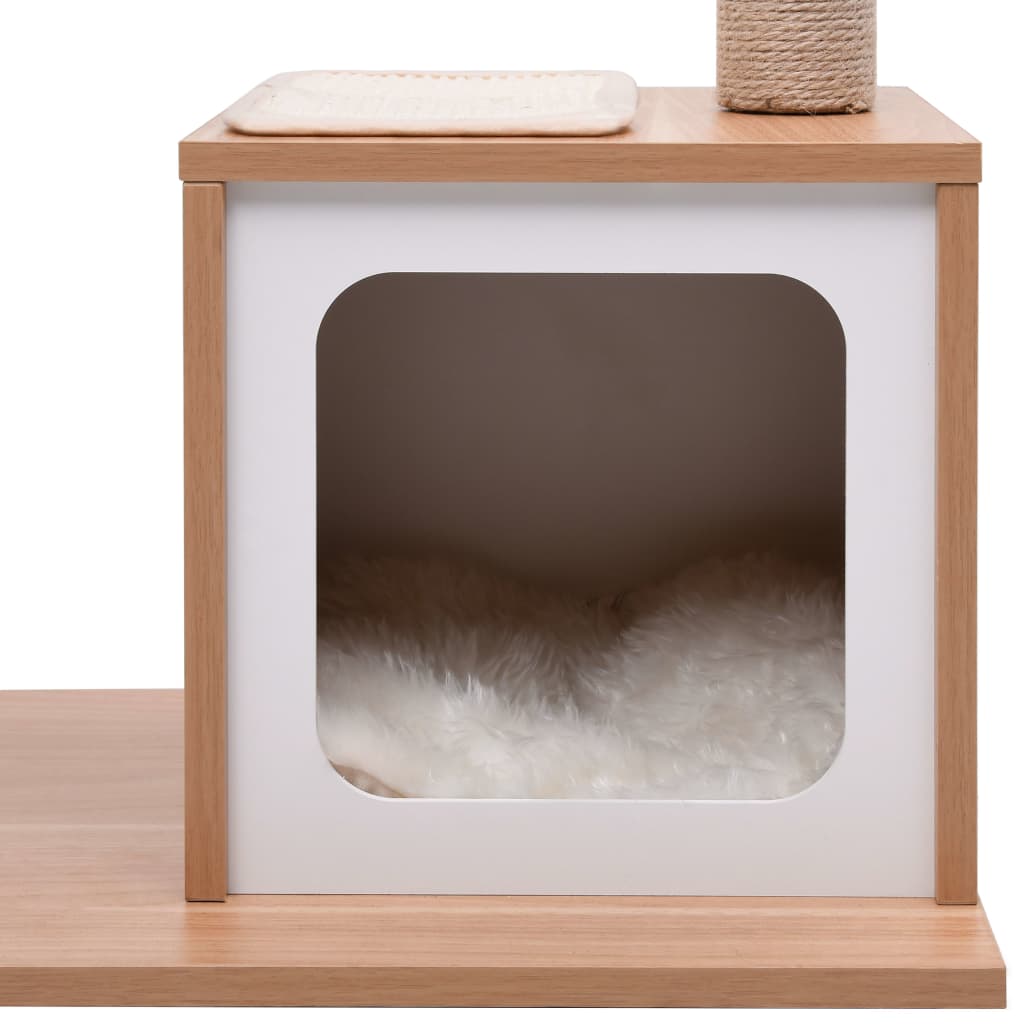 Cat Tree with Sisal Scratching Mat 104 cm