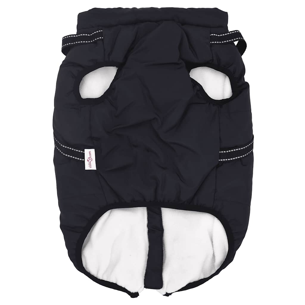 Dog Coat with Harness Waterproof Reflective Navy Blue 4XL