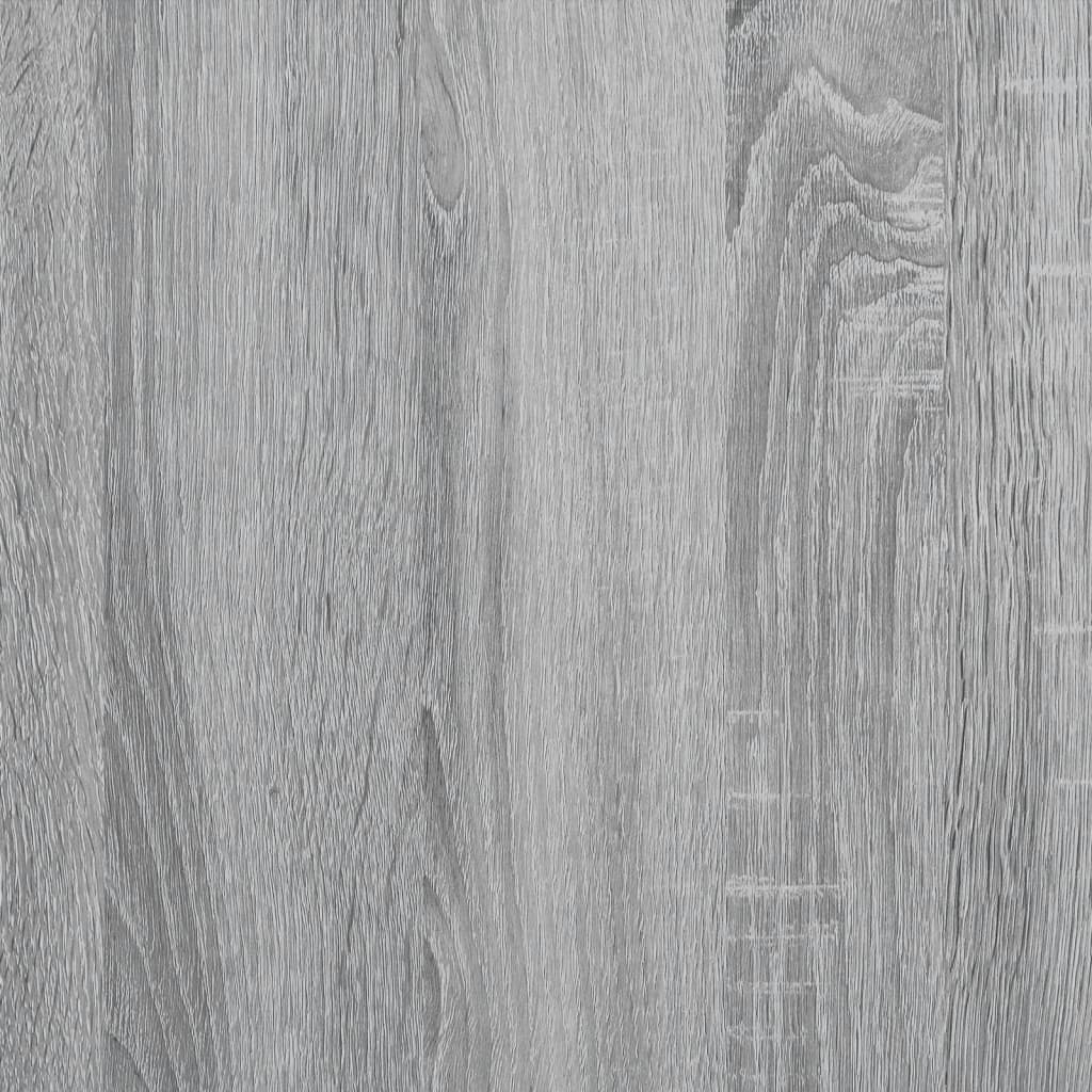 Cat Litter Box Enclosure Grey Sonoma 53x53x51 cm Engineered Wood
