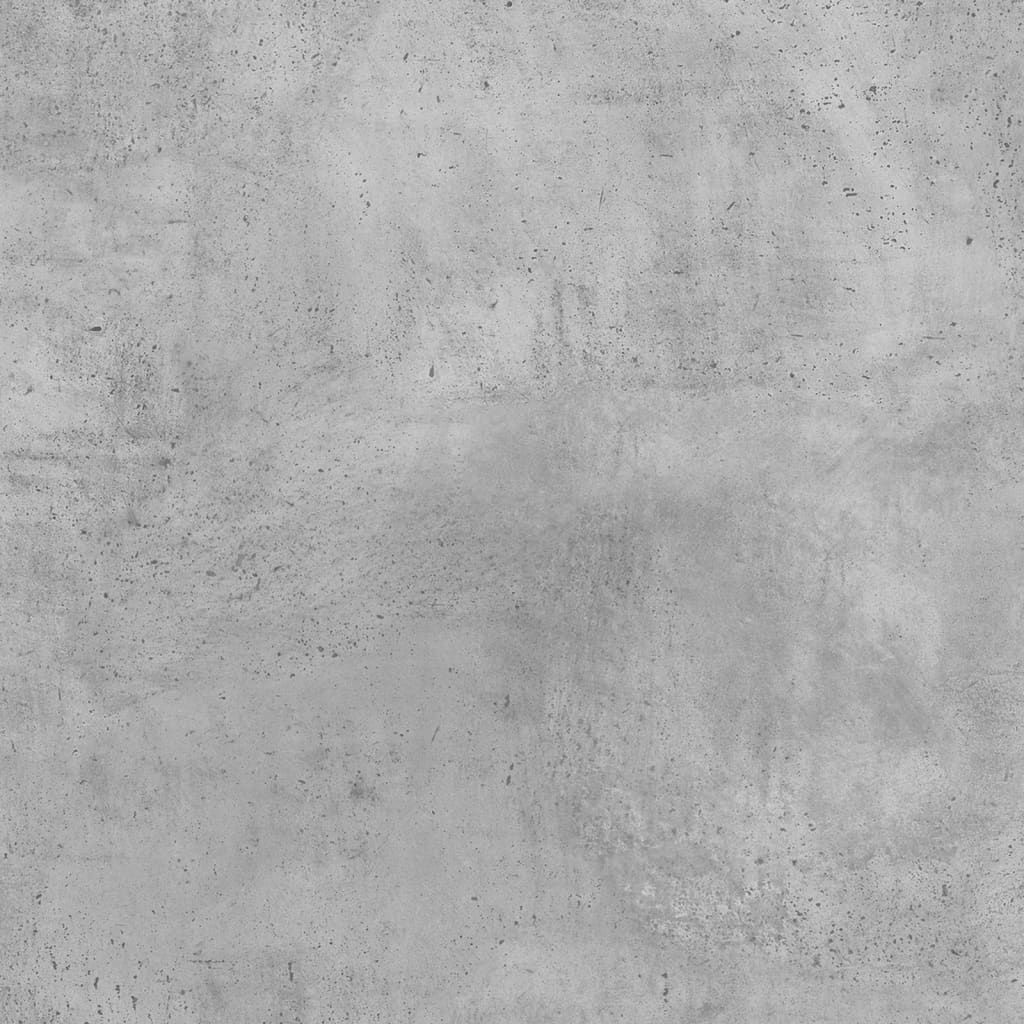 Cat Litter Box Enclosure Concrete Grey 47x59x42 cm Engineered Wood