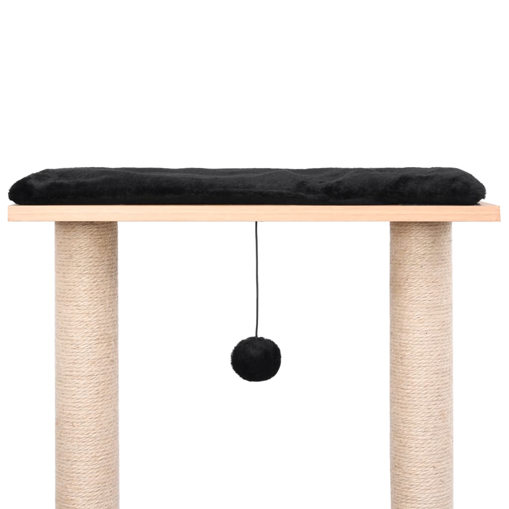 Cat Tree with Sisal Scratching Mat 129 cm