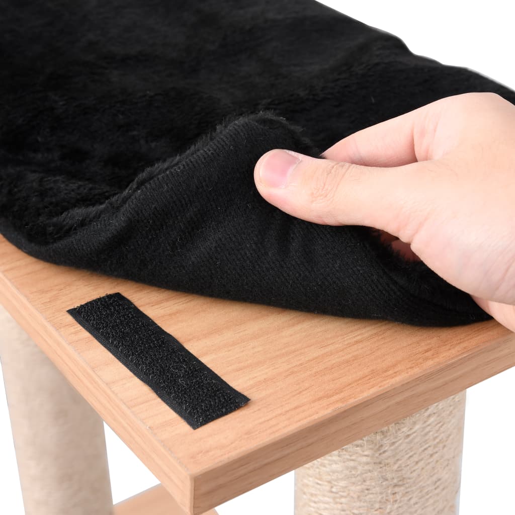 Cat Tree with Sisal Scratching Mat 129 cm