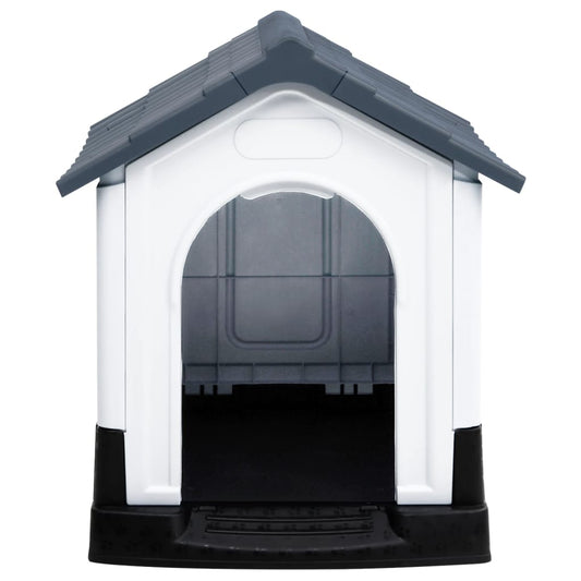 Dog House Grey 57x68x66 cm Polypropylene